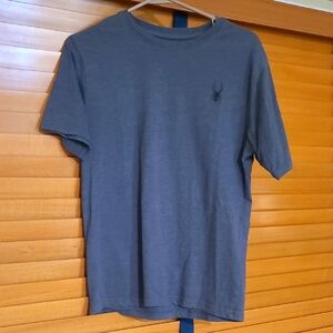 Men's Gray Spyder T-Shirt